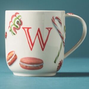 SPECIAL PRICING 🔥 Holifaye stoneware ceramic mug * Christmas monogram W
